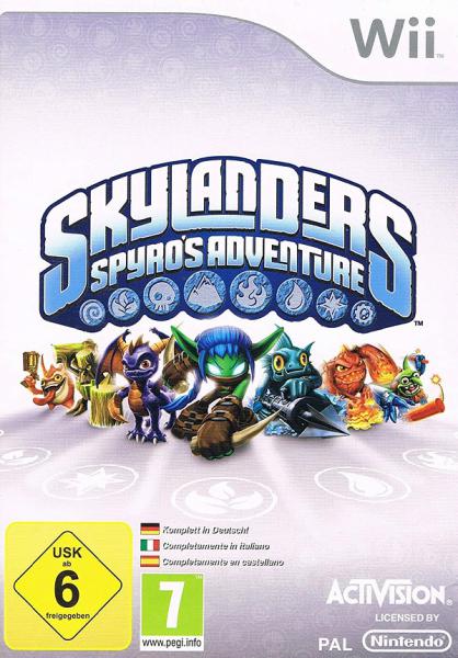 Skylanders: Spyro's Adventure - Nintendo Wii ( nur Software )